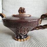 Very original Vallauris teapot by ceramist Marius Giuge