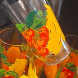 Orangeade service vmc reims 1 carafe and 6 glasses