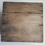 Wooden hat box