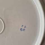 Vintage round serving dish