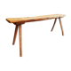 Wooden bench