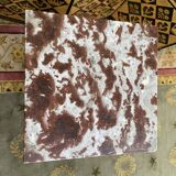 Marble and bronze sheathed selette