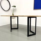 Table à manger en travertin, Italie, circa 1970