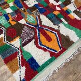 Handmade moroccan berber rug 243 x 157 cm