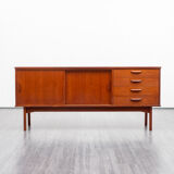 Scandinavian-style teak line, sliding door