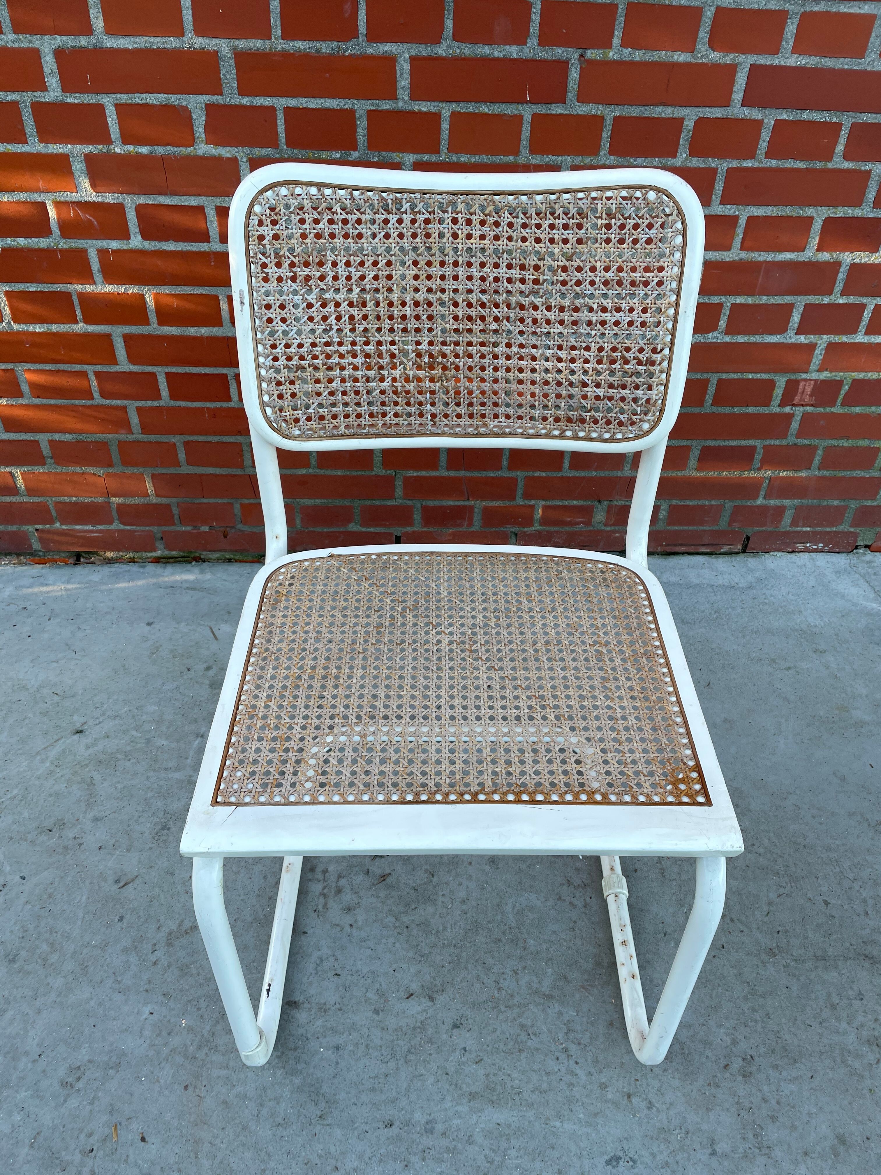 Cesca design chair b32 model white