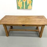 Extendable oak table, 1950s