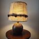 Pyrite stone lamp by Guy Baudat from the 1970s.