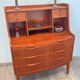 Scandinavian teak secretary from the 1960s, Denmark.