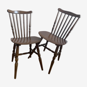 Pair of chairs Baumann model Tacoma