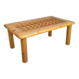 Swedish pine coffee table from the 70s