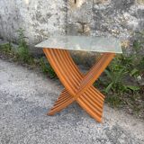IKEA 90s side table / magazine rack in Ekeberg beech