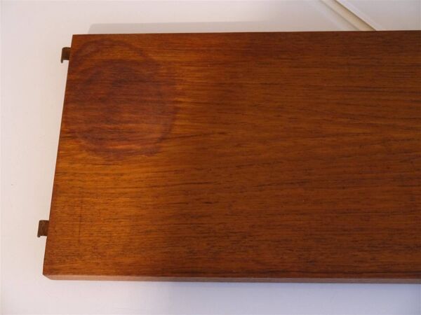 Etagere/bureau autopotante en teck, string design 1960