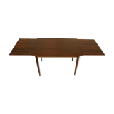 Table à manger extensible en palissandre fabriquée dans les années 1960