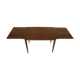 Extendable rosewood dining table made in the 1960s