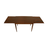 Extendable rosewood dining table made in the 1960s