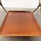 Mid-Century Teak and Metal Folding Bar by Silva Denmark, 1960s