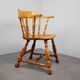 Vintage Windsor armchair with spindle back, Central Europe, circa 1970–1980.