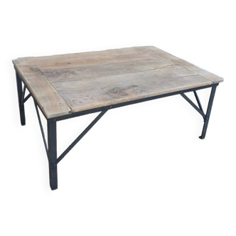 Industrial coffee table