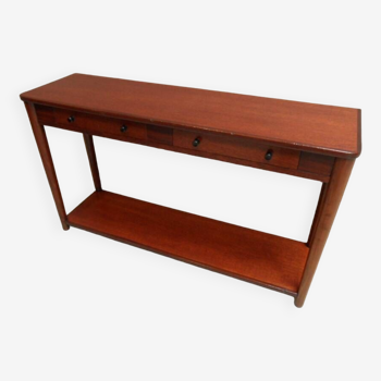 Vintage Mid Century mahogany side table 1950's