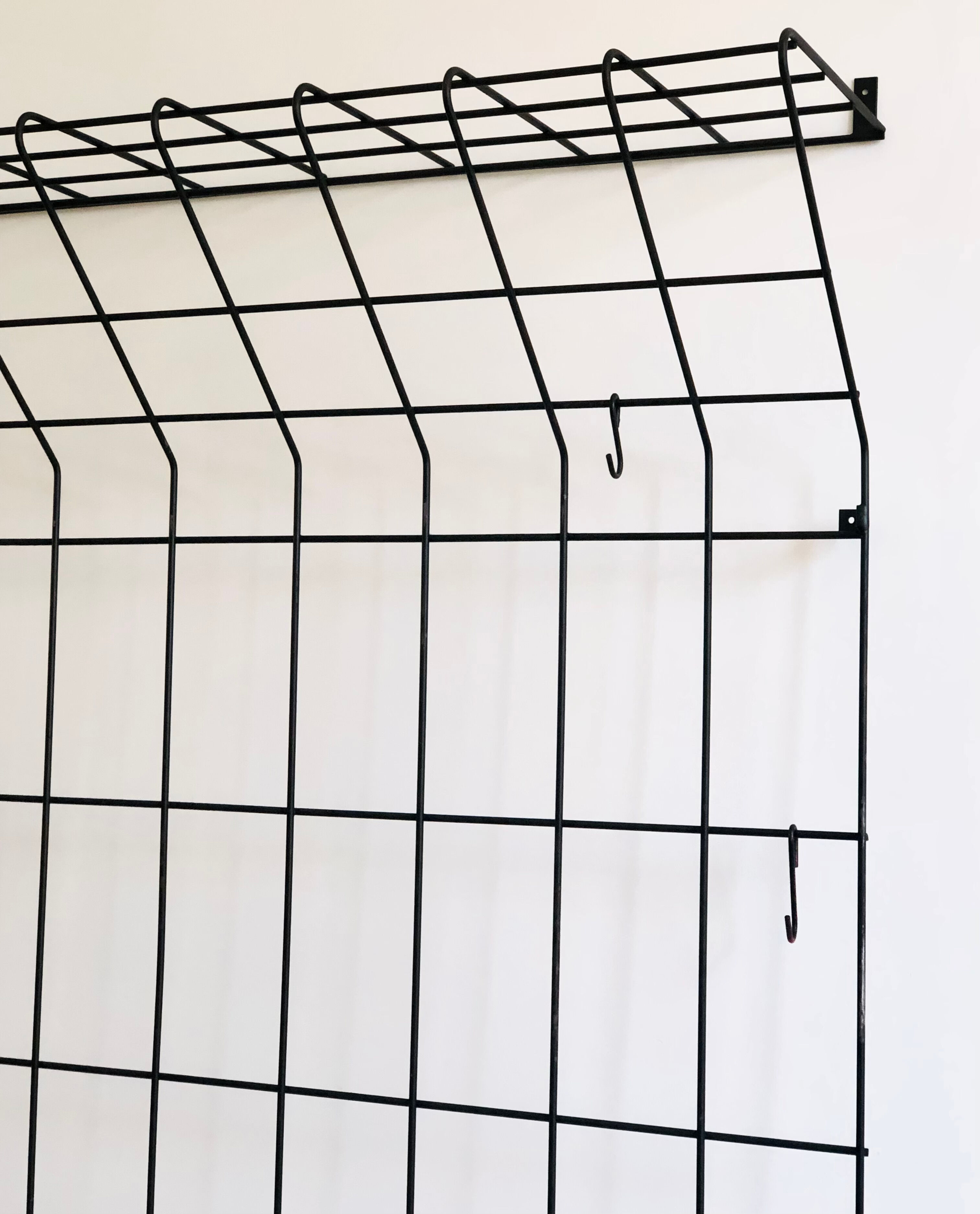 Wall rack by Karl Fichtel for Drahtwerke Erlau A.G.Aalen, Germany 50s