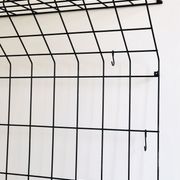 Wall rack by Karl Fichtel for Drahtwerke Erlau A.G.Aalen, Germany 50s