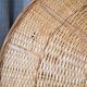 Suspension osier bambou vintage