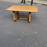 Rattan coffee table