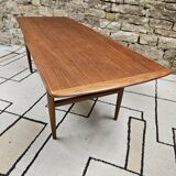 Table basse en teck scandinave 1960 Danemark