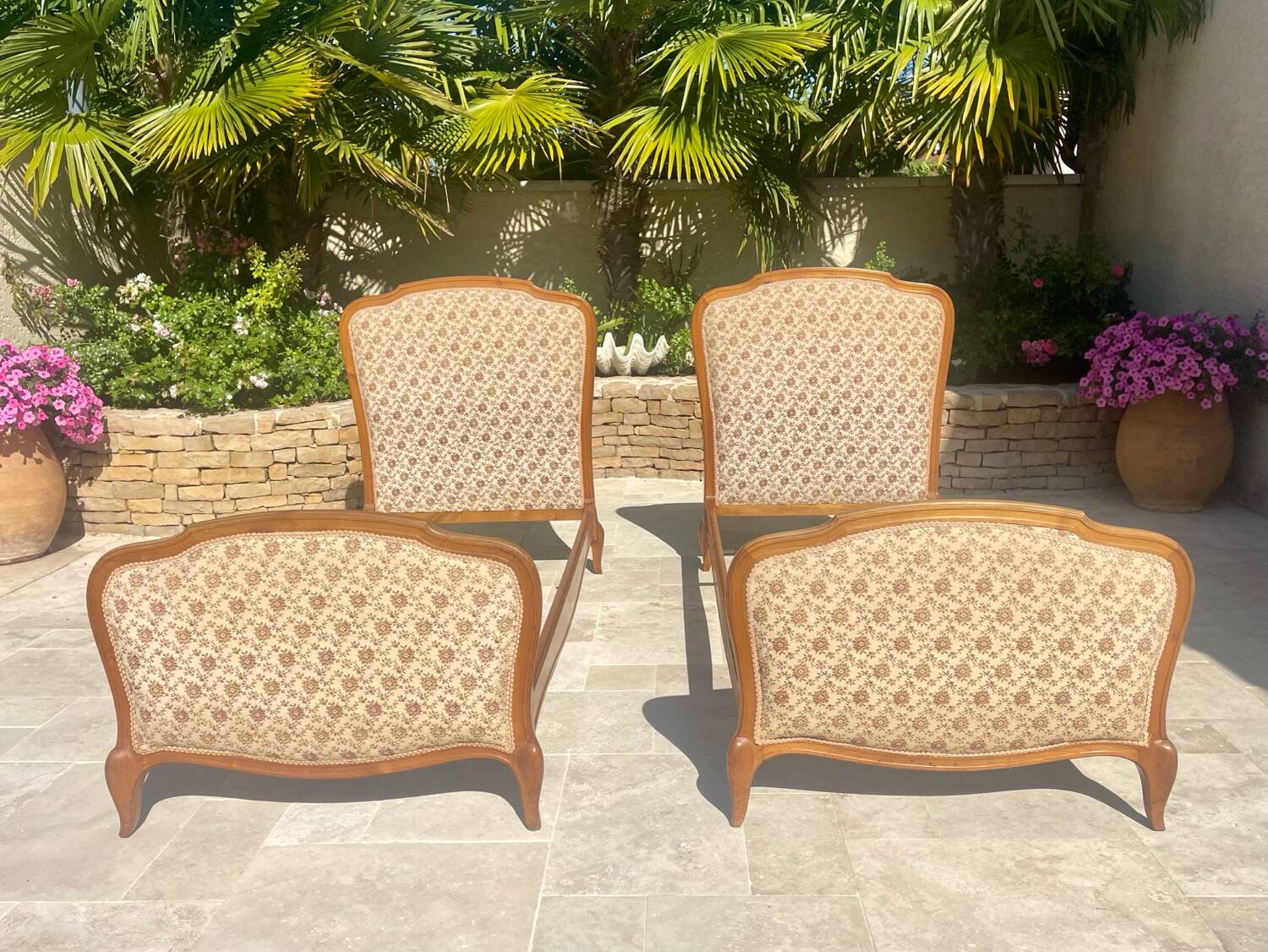 Pair of Louis XV Style Beds