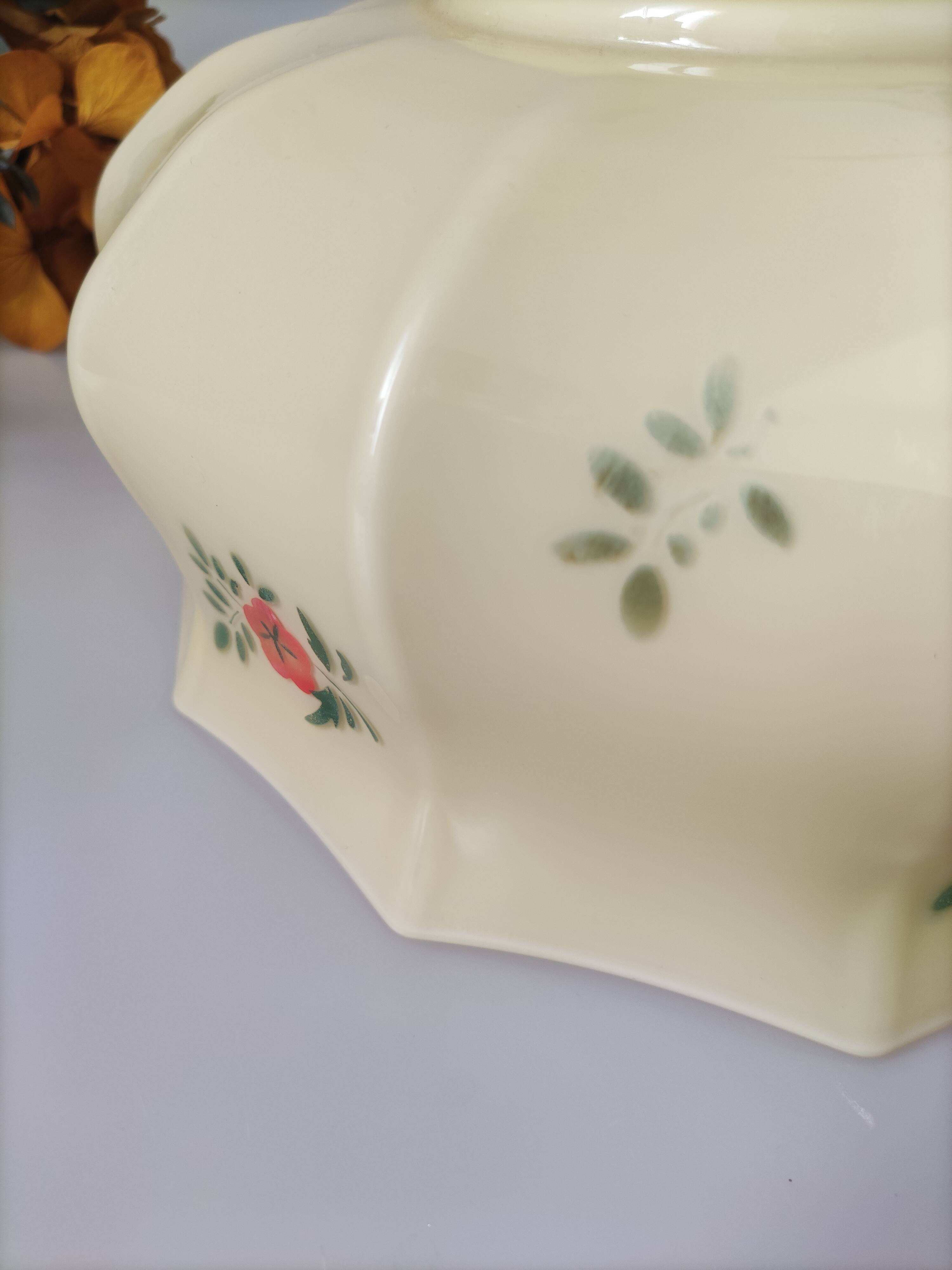 Opaline vintage hanging lamp