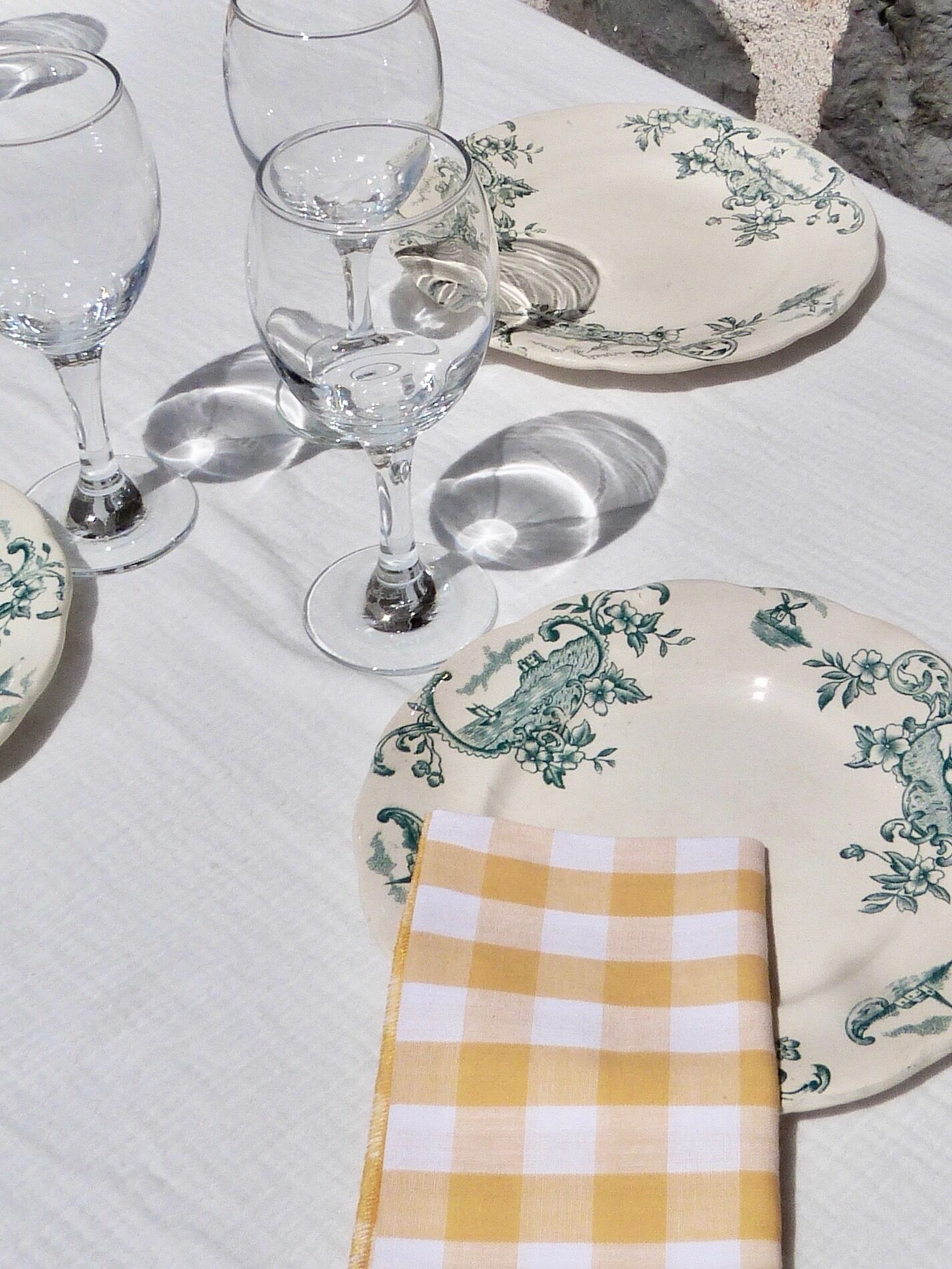 Set of 4 dessert plates Terre de Fer