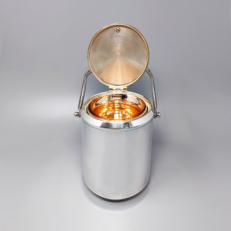 Ice bucket by Aldo Tura for Macabo, made in Italy, 1960