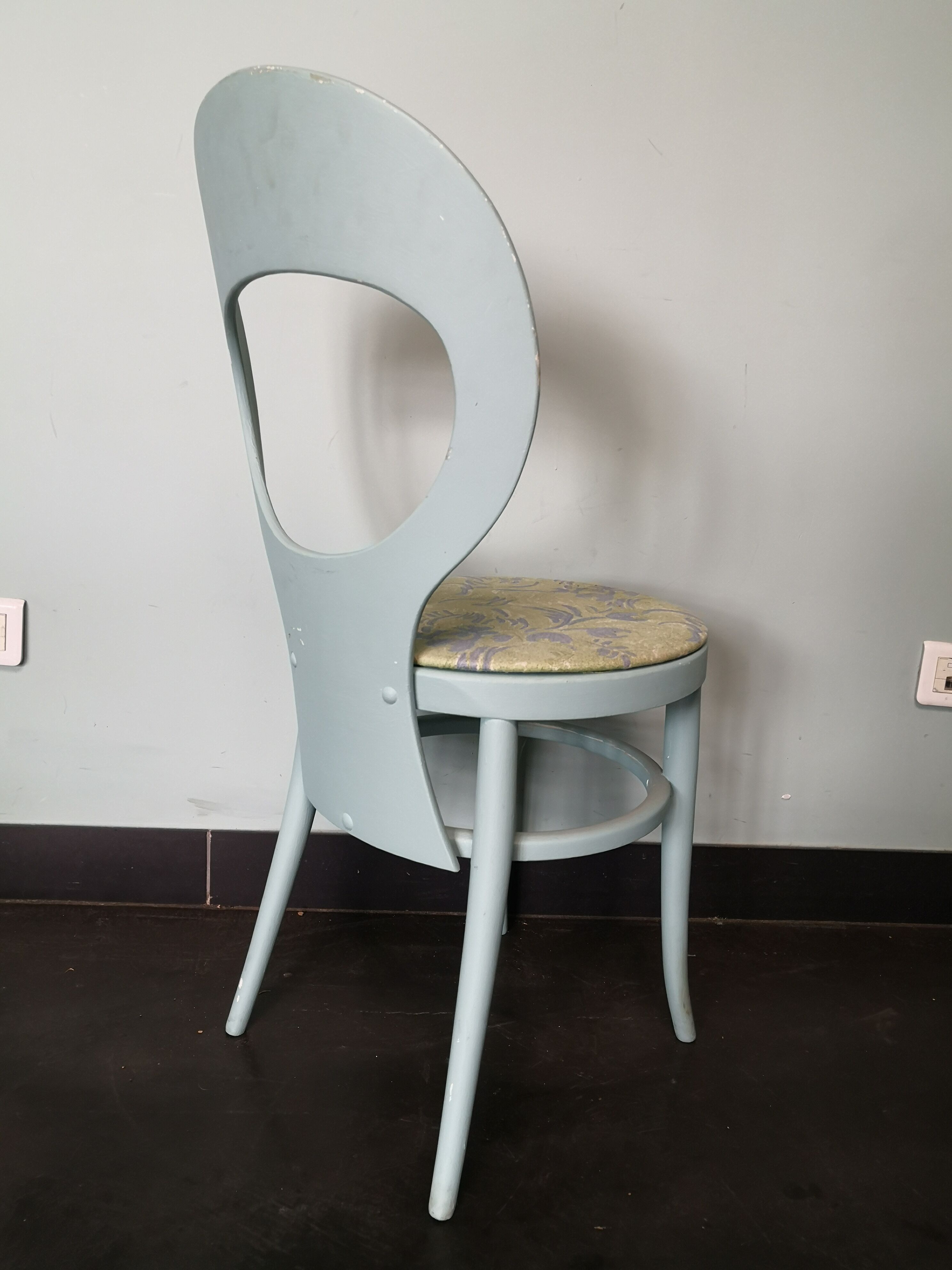 3 Bauman model bistro chairs seagull