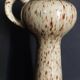 Speckled ceramic soliflore vase, 20th century
