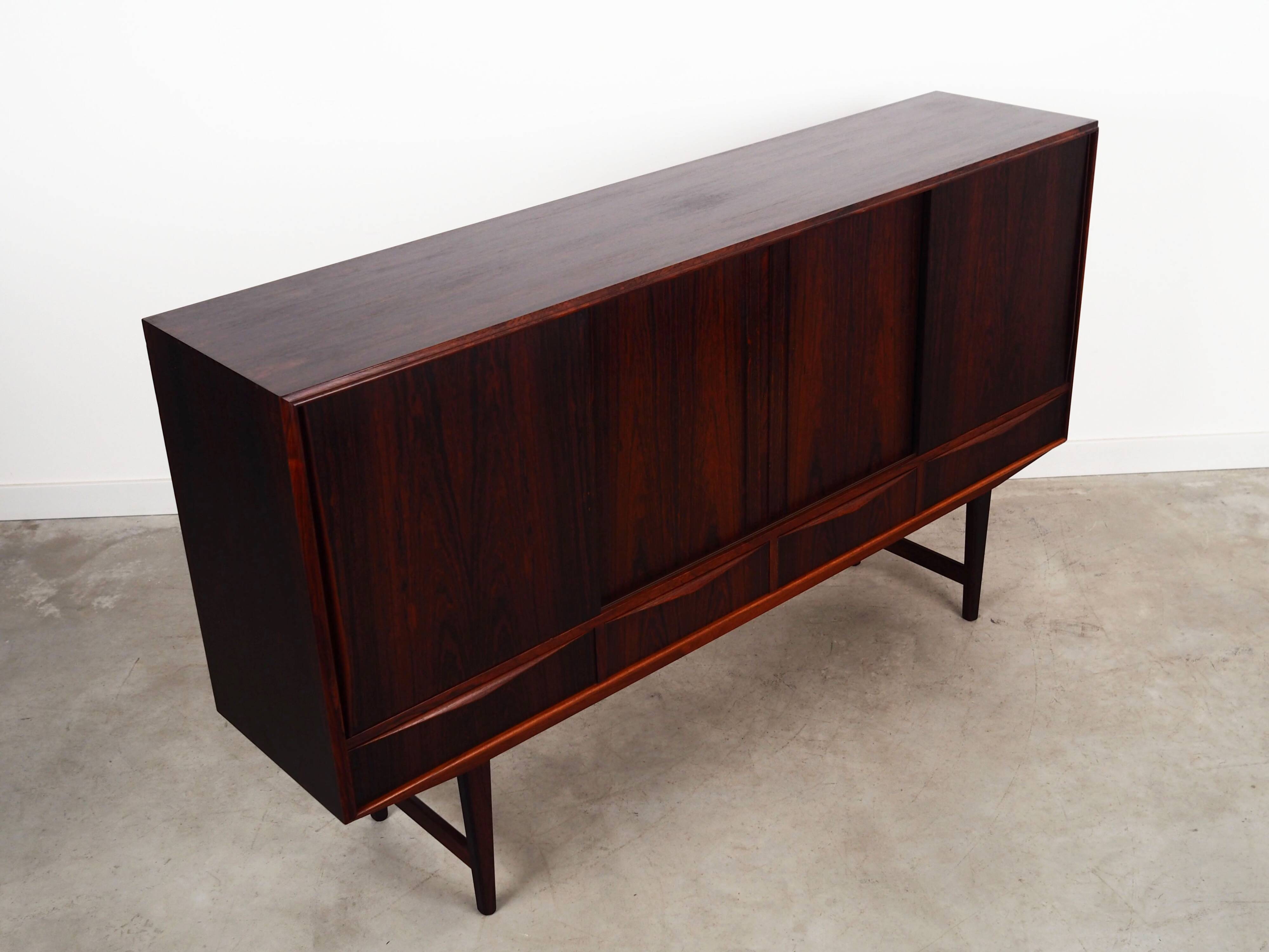 Rosewood highboard, Danish design, 1960s, designer: E.W. Bach
