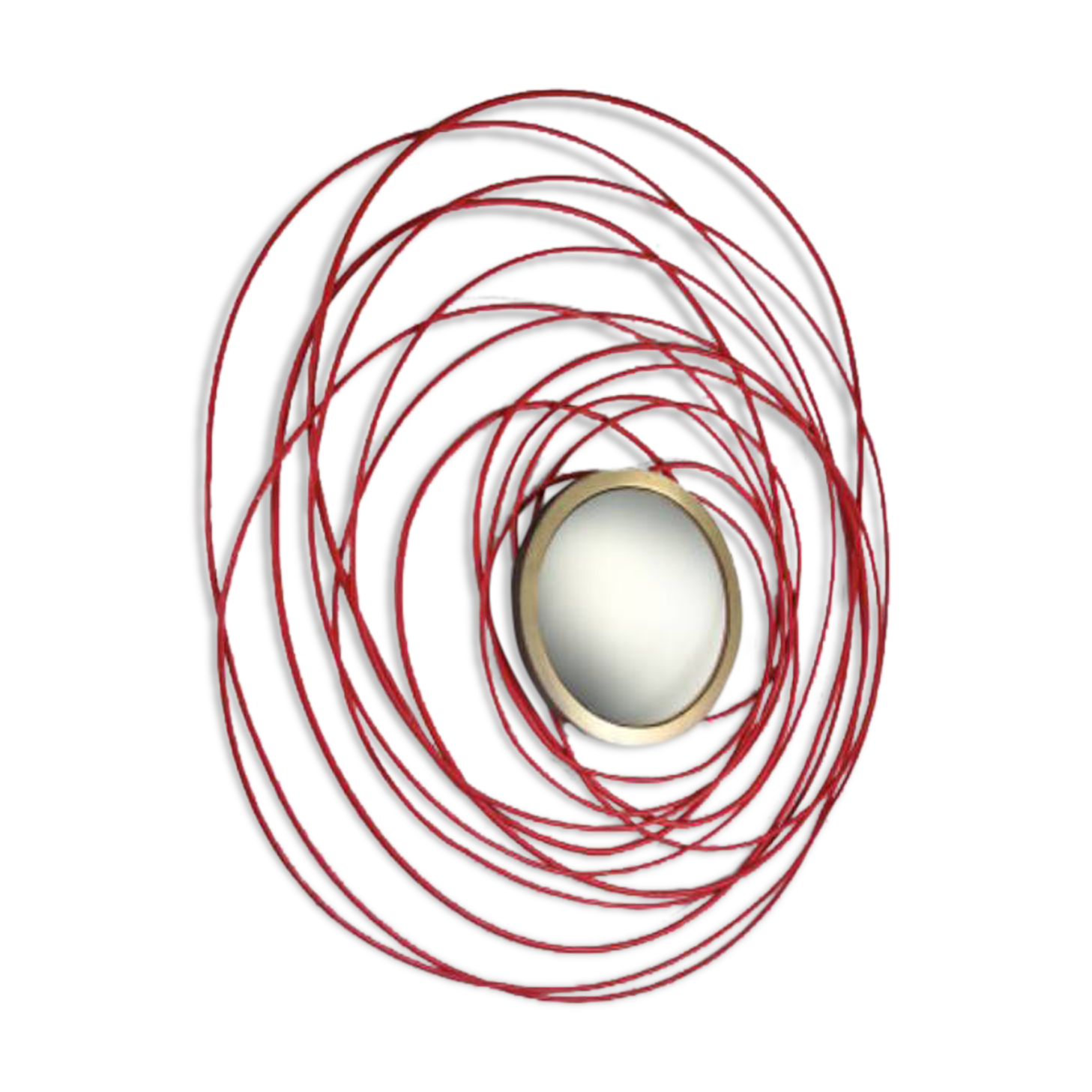 Pelote mirror by herve van der straeten