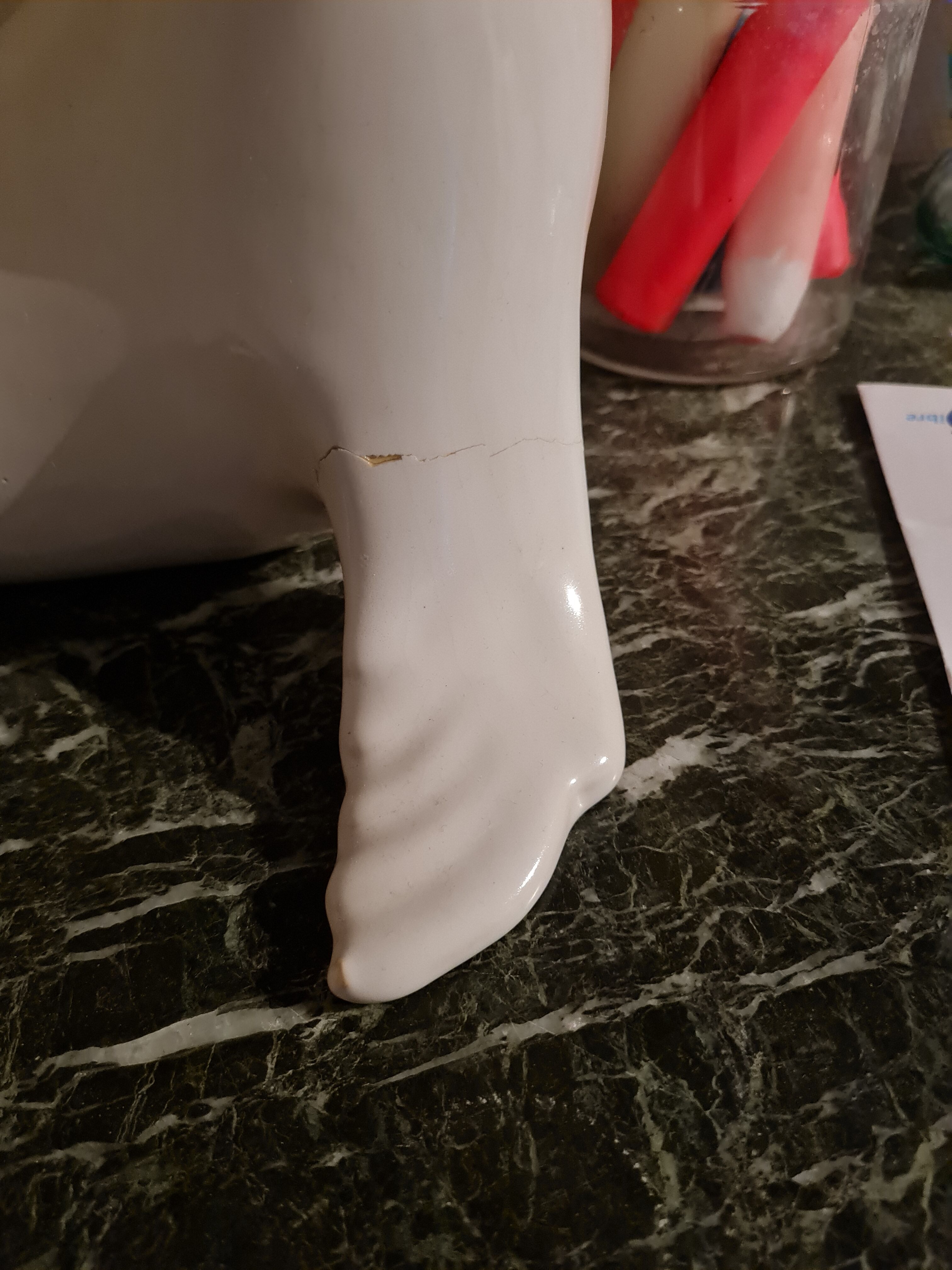 Vintage sea lion lamp