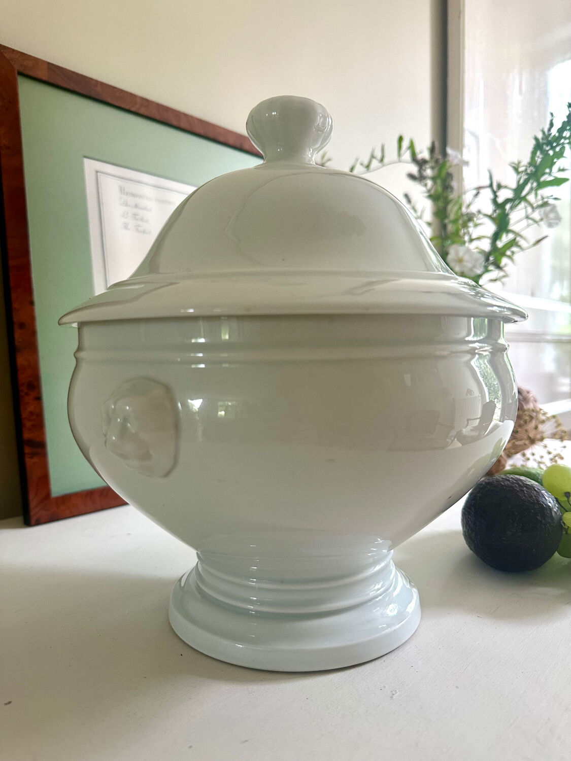 Pillivuyt porcelain soup tureen