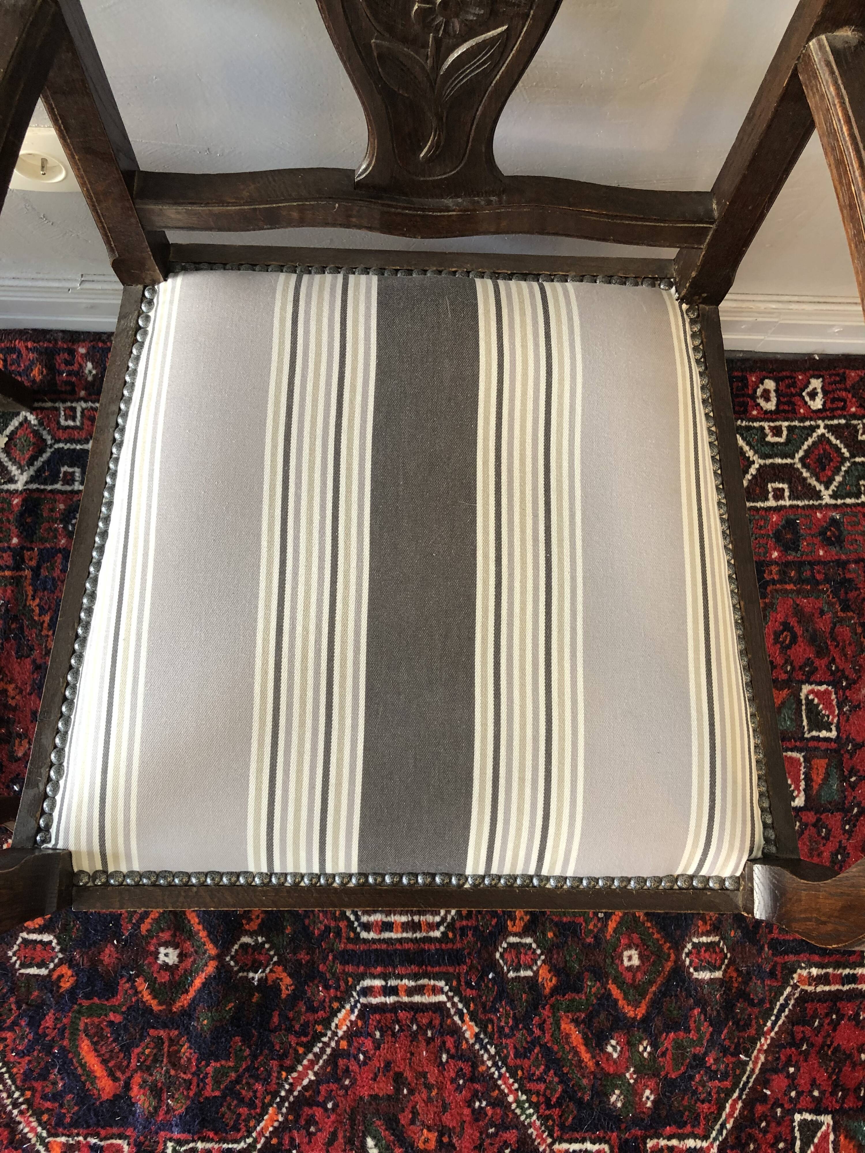 Pair of antique armchairs