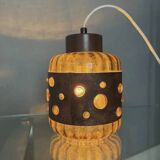 Nanny Still for Raak Amsterdam brutalistic vintage lamp from 1960s