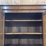 19th century walnut Restoration bookcase