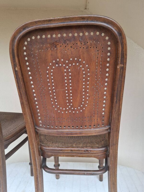 Paire de chaise bistrot Thonet vienne