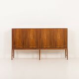 Rosewood highboard by Severin Hansen, Denmark, 1960s
