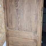 Hand-carved French rustic wardrobe