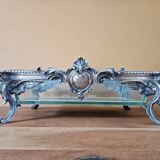 Christofle - Centrepiece or planter - In silvered bronze