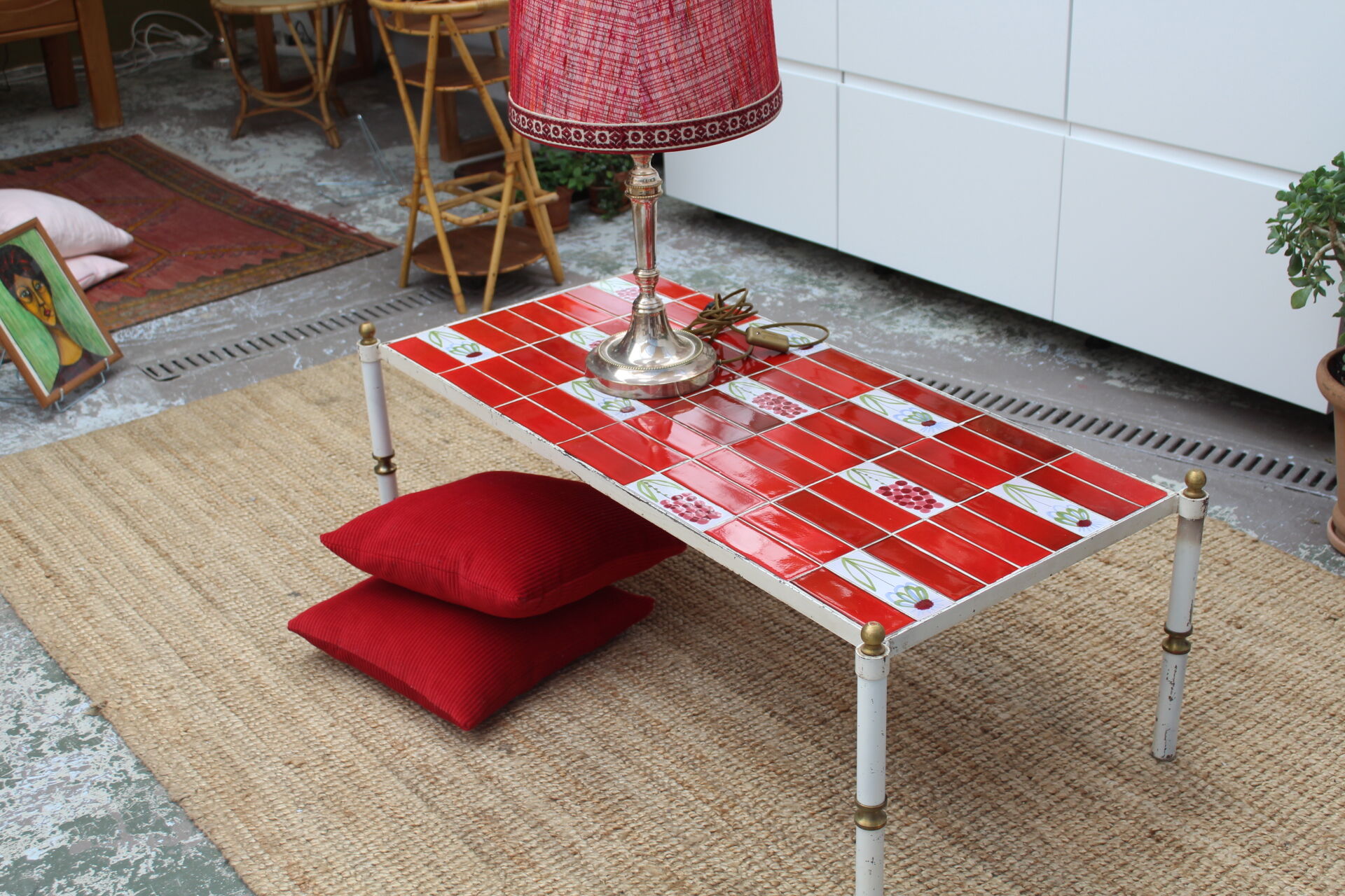 Ceramic coffee table