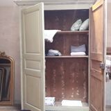 Armoire ancienne, début XIX°, patine peinte d’origine