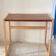 Table basse bois exotique vintage