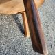 Aranjou Table basse d'appoint, Orme, France, années 1970/80